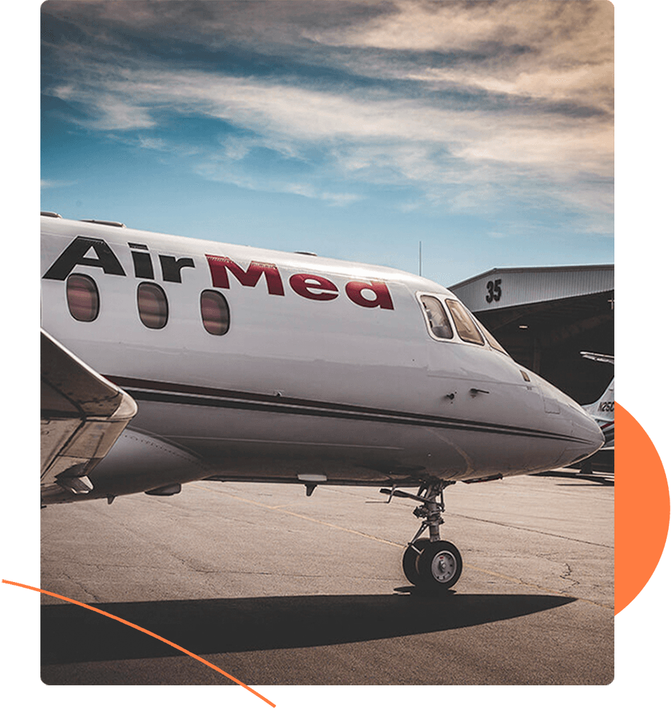 Air Ambulance - Medical aircraft interior