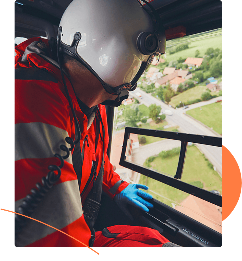 Helicopter Emergency - Medical helicopter rescue